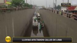 ‘Chosicano’ se malogró en ‘by-pass’ inundado por lluvias