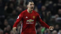 Ibrahimovic salvó al Manchester United con este genial cabezazo