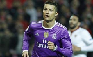 Cristiano Ronaldo puso el 1-0 a favor del Madrid ante Sevilla