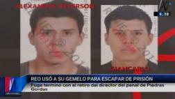 Fuga de Piedras Gordas: habla el gemelo del reo prófugo