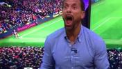 El alocado grito de Rio Ferdinand por el gol de Ibrahimovic