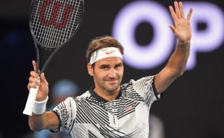 Roger Federer regresó y debutó con triunfo en el Australia Open