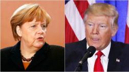 Merkel responde a Trump: "Europa tiene su destino en sus manos"