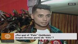 ¿Por qué Pato Quiñones aceptó ingresar a "Esto es guerra"?