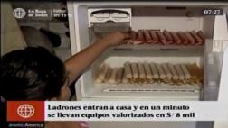 Roban en casa y se llevan hasta la comida de la refrigeradora