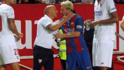 Sampaoli y el curioso elogio a Messi comparándolo con Batman