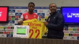 Andy Polo fue presentado en Monarcas Morelia y habló de Ruidíaz