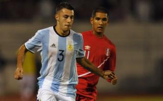 Perú empató 1-1 con Argentina en el Sudamericano Sub 20