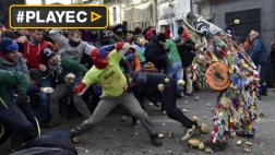 Piornal, el pueblo español que expulsa el mal a golpe de nabos