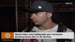 Mario Hart sobre Leslie y Krayg: “Ambos parecen desesperaditos”