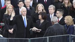 Mike Pence jura formalmente como vicepresidente de EE.UU.
