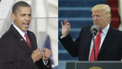 Obama - Trump: El contraste entre sus discursos de investidura
