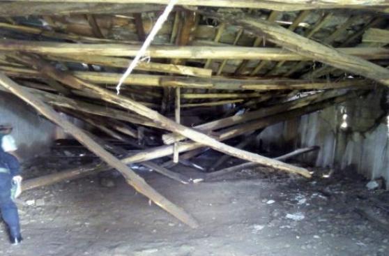 Andahuaylas: colapsa templo por fuertes lluvias