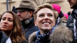 Escucha el discurso de Scarlett Johansson sobre Donald Trump