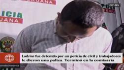 San Luis: hampón cayó en frustrado robo a grifo al fallar arma