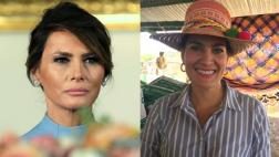 Periodista colombiana ofende a Melania Trump y luego se excusa