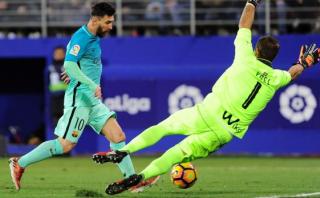 Lionel Messi anotó para Barcelona tras pase perfecto de Suárez