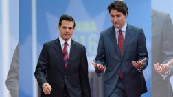 Peña Nieto y Trudeau dialogan sobre negociaciones con Trump