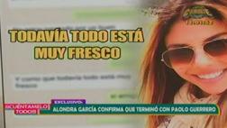 Alondra García Miró: "No estoy pasando por un buen momento"