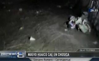Chosica sufre nuevos huaicos que bloquean la Carretera Central