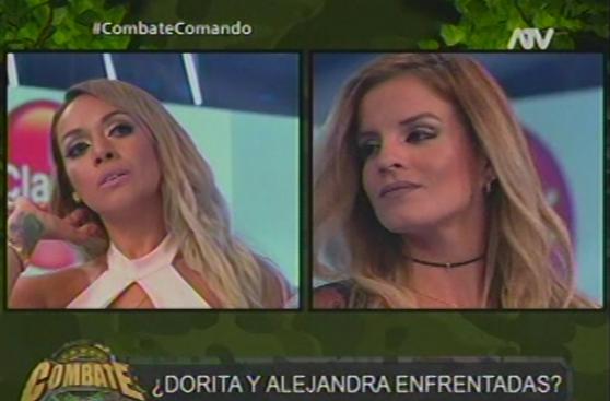 "Combate": Alejandra y Dorita protagonizan incómodo momento