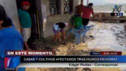 Ica: huaicos afectan diversas localidades y dañan cultivos