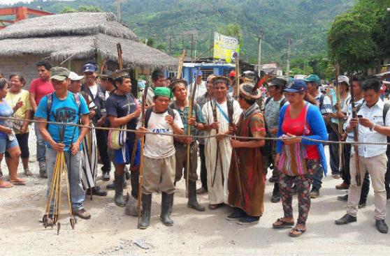 Comunidades nativas suspenden paro en la selva central