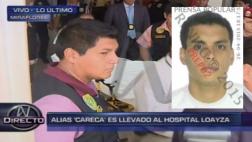 'Careca' fue trasladado al hospital Loayza para retirarle bala