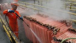 Precio del cobre sube por huelga en mina Escondida en Chile