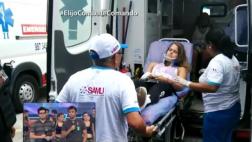 "Combate: Comando": Michela Elías sufre accidente vehicular