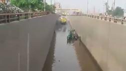 Ate: by-pass de Huachipa se inundó tras llegada de huaico