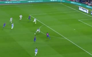Barcelona: el pase sutil de Suárez en el gol de Denis [VIDEO]