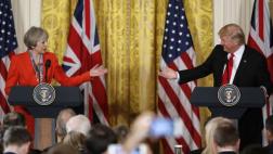 Trump y May: Lo que dijeron sobre el Brexit, Rusia y la OTAN