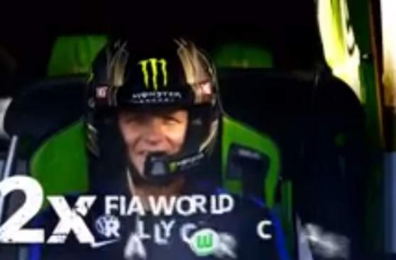 Pura adrenalina: Petter Solberg manejó bus del VfL Wolfsburgo