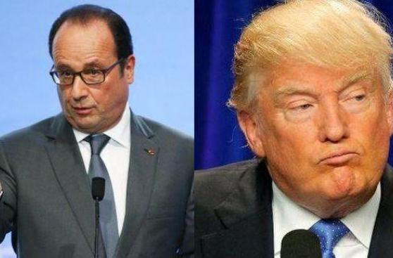 Hollande pide a Trump respetar la "acogida de refugiados"
