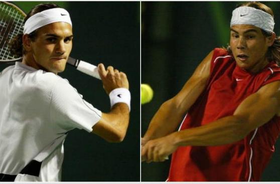 Así han cambiado Federer y Nadal con el paso del tiempo [FOTOS]