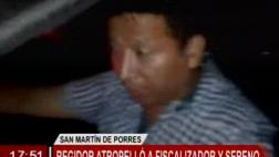 San Martín de Porres: regidor atropelló a sereno e inspector