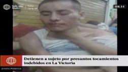 Comerciantes atrapan y golpean a acusado de tocamientos a niñas