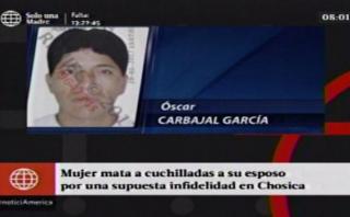 Chosica: mujer acuchilló a su esposo y lo abandonó en un puente