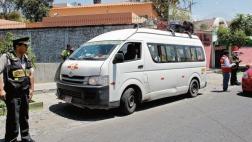 Unas 14 mil combis piratas circulan por la región Arequipa