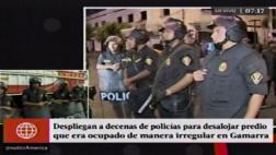 La Victoria: desalojan a comerciantes de galería en Gamarra