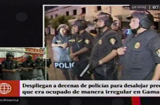 La Victoria: desalojan a comerciantes de galería en Gamarra