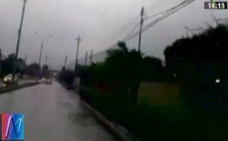 Lluvias de nuevo ponen en riesgo tránsito en Carretera Central