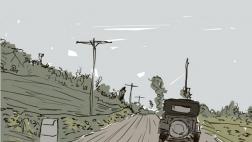 Hace cien años: Trenes y automóviles