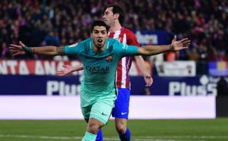 Barcelona: golazo de Suárez ante Atlético con genial autopase