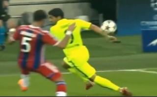 Luis Suárez: el otro autopase con el que sorprendió en Múnich