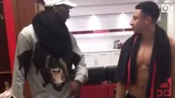 YouTube: Pogba y Lingard practican así sus celebraciones