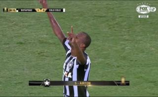 El golazo de volea de Airton ante Colo Colo por la Libertadores