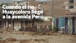 ¿Daños por desbordes y huaicos son similares a El Niño de 1998?