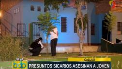 Callao: matan a joven tras jugar fulbito con amigos